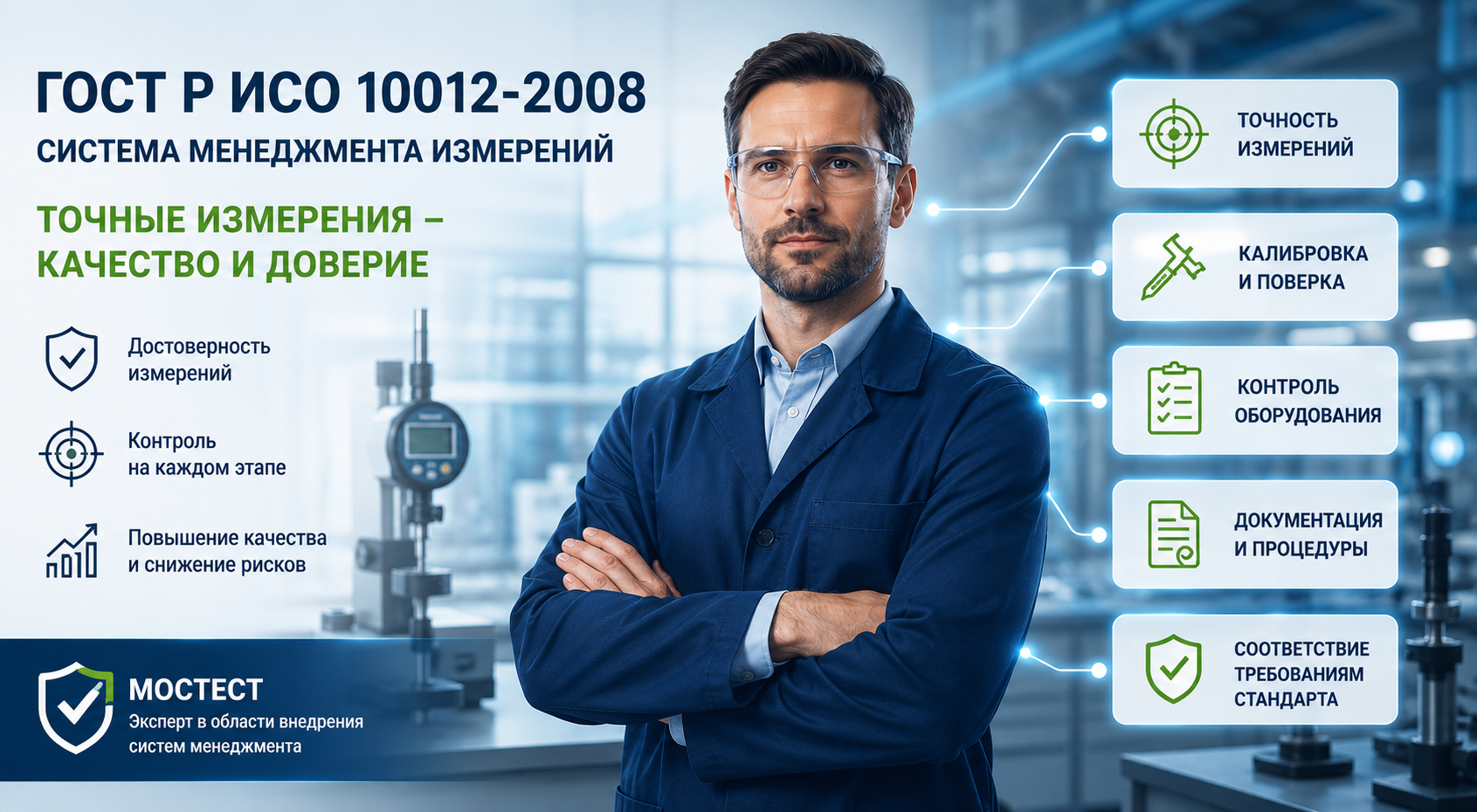ГОСТ Р ИСО 10012-2008 — система менеджмента измерений