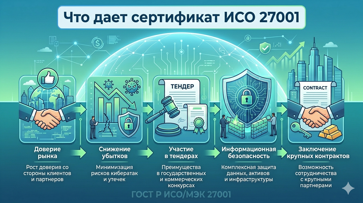 ГОСТ Р ИСО 27001 — система управления информационной безопасностью