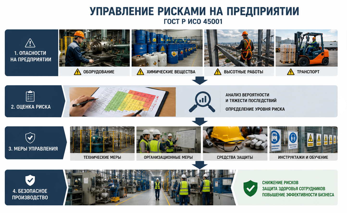 Сертификация ГОСТ Р ИСО 45001 в центре Мостест