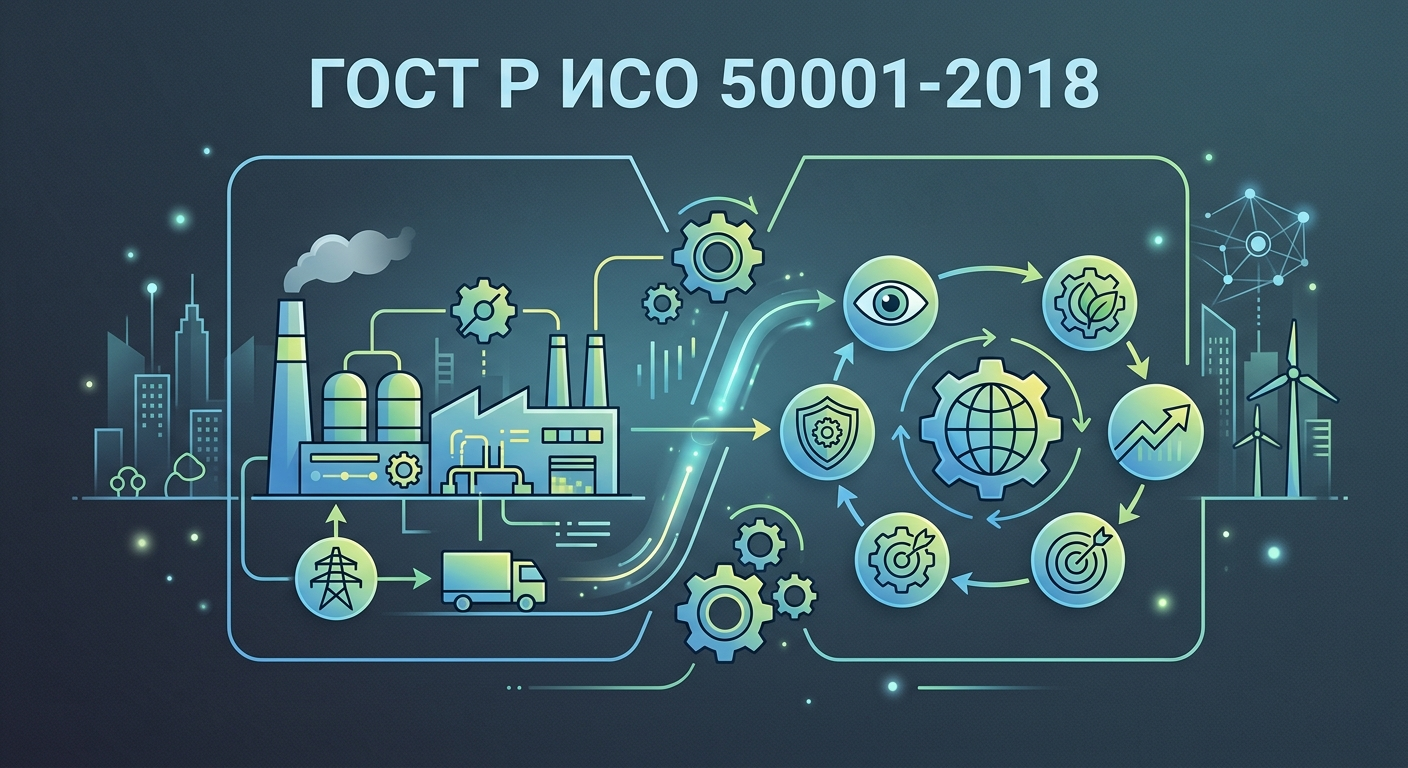 ГОСТ Р ИСО 50001-2018 — система энергоменеджмента