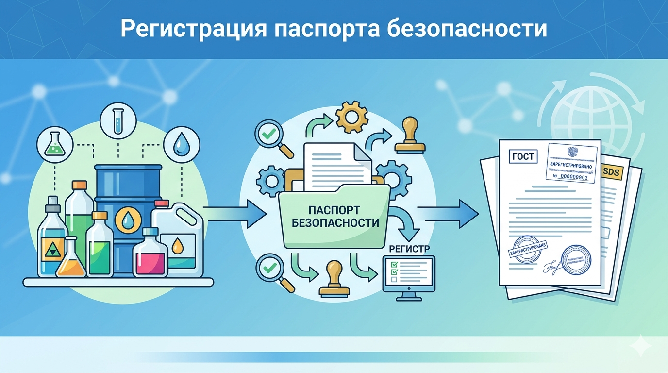 Регистрация паспорта безопасности химической продукции