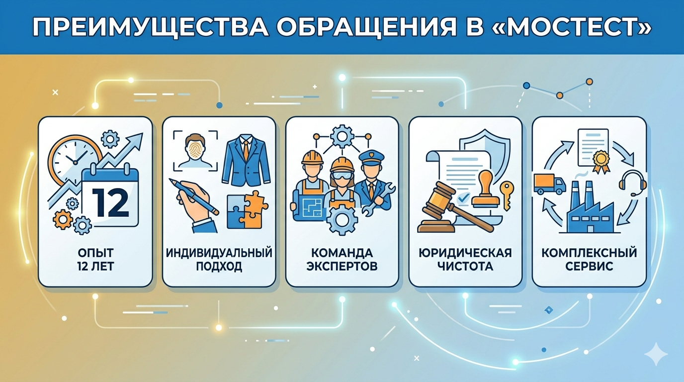 Разработка СТО в центре Мостест