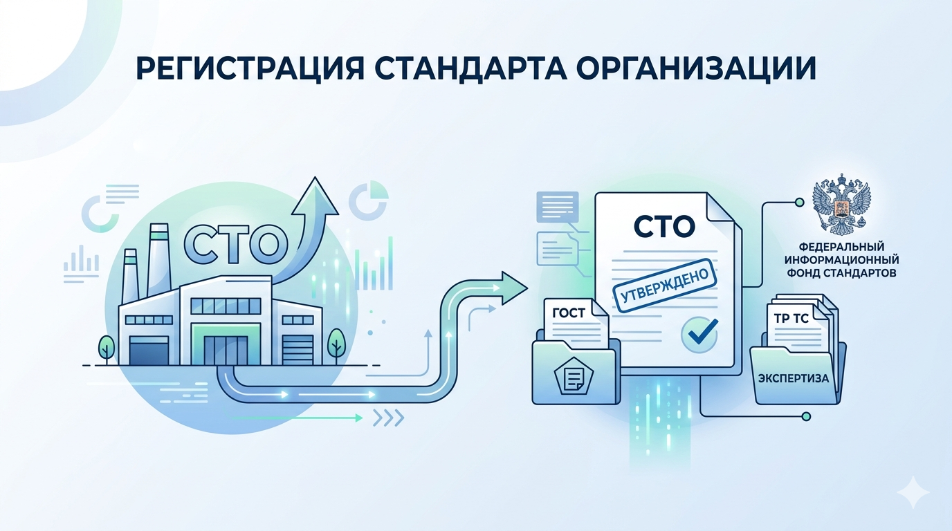 Регистрация стандарта организации