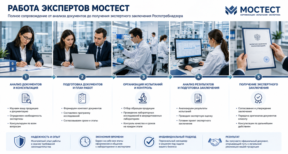 Экспертное заключение Роспотребнадзора