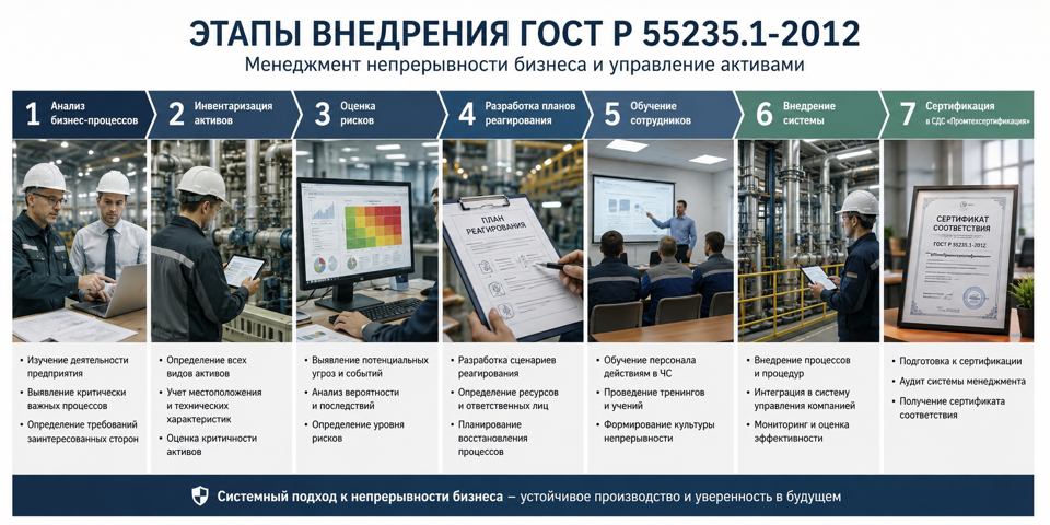 Сертификация по ГОСТ Р 55235.1-2012 (управление активами)